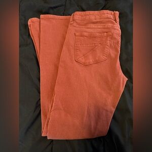Dear John Burnt Orange/Brown Joyrich Comfort Skinny Jeans Women’s 27